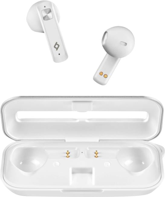 2KM136B Беспроводная Bluetooth-гарнитура TTEC AirBeat Ultra Slim True Wireless Headsets. Цвет: белый