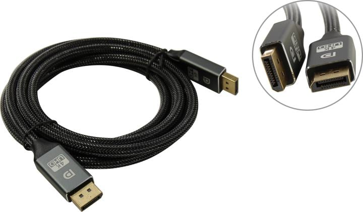 KS-is <KS-771-2> Кабель DisplayPort (M)  -> DisplayPort  (M) 2м ver1.2