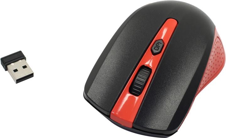 SmartBuy One Wireless Optical Mouse <SBM-352AG-RK> (RTL)  USB 4btn+Roll, беспроводная