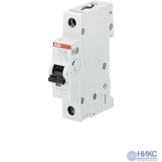 Выключатель ABB S201 2CDS251001R0205, 1P B 20А 6кА
