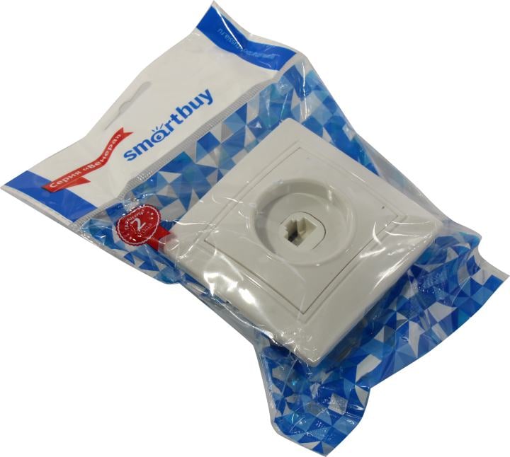Smartbuy Венера  <SBE-01w-S1-RJ>  Розетка  внутренняя RJ-45