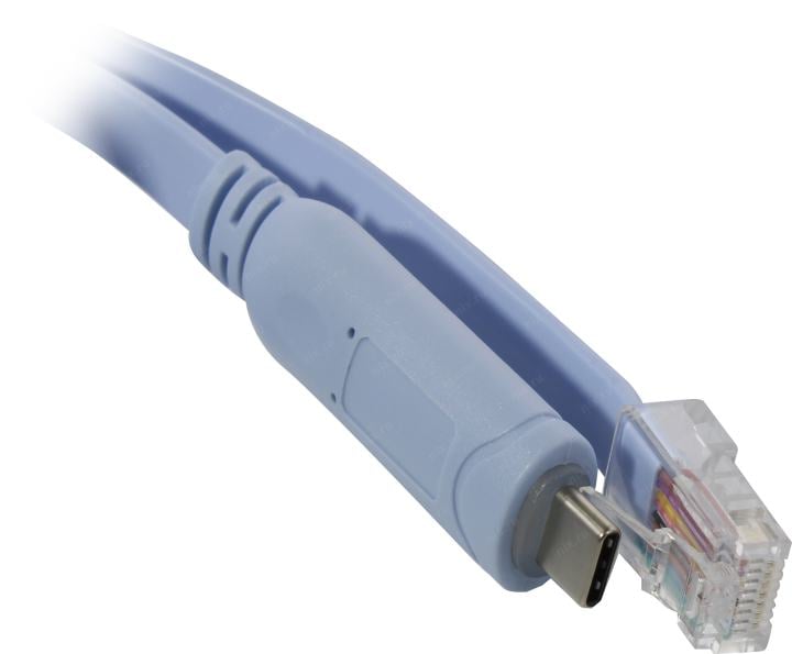 KS-is <KS-537> Кабель-адаптер консольный для Cisco USB-C --> RJ45 1.8м