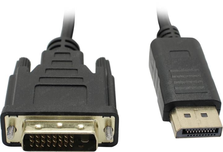 KS-is KS-780B-3 Кабель-переходник 2K DisplayPort 20M на DVI-D dual link 24+1F 3м