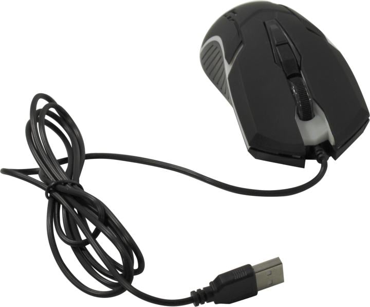 Nakatomi Gaming Optical Mouse <MOG-05U Black> (RTL) USB 4btn+Roll