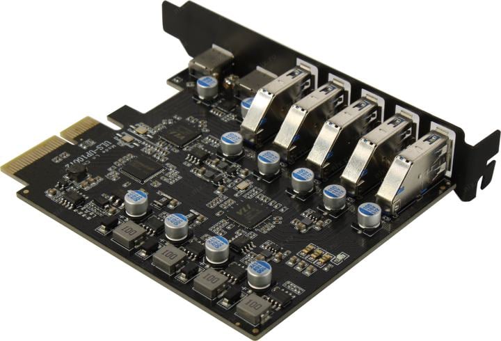 KS-is <KS-800> (RTL) PCI-Ex4, USB3.2 5 port-ext, USB-C 2 port-ext