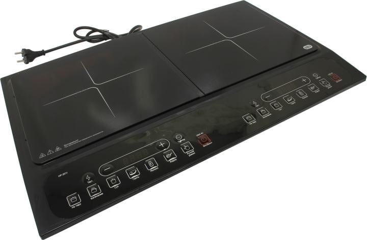 OLTO<HP-201I> Плитка индукционная  (2000W+1500W, 2 конфорки)