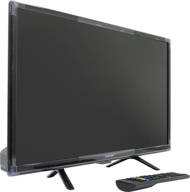 24"    ЖК телевизор HARPER 24R490TS (1366x768, HDMI, LAN,  WiFi,  USB,  DVB-T2, SmartTV)
