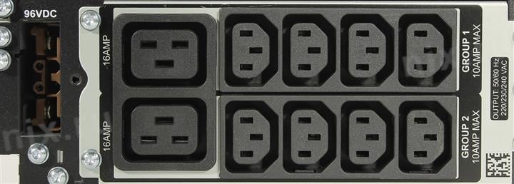 ИБП APC by SE - Smart-UPS SRT 3000 ВА/2700 Вт, On-Line, in (230V 1xIEC-320 C20), 8xIEC-320 C13, 2xIEC-320 C19, Hot Swap User Replaceable Batteries, LCD, Rack/Tower, 2U, RM, цвет чёрный, SRT3000RMXLI