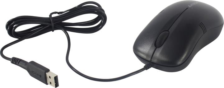 A4Tech V-Track Optical Mouse <OP-560NUS-Black> (RTL)  USB  3but+Roll
