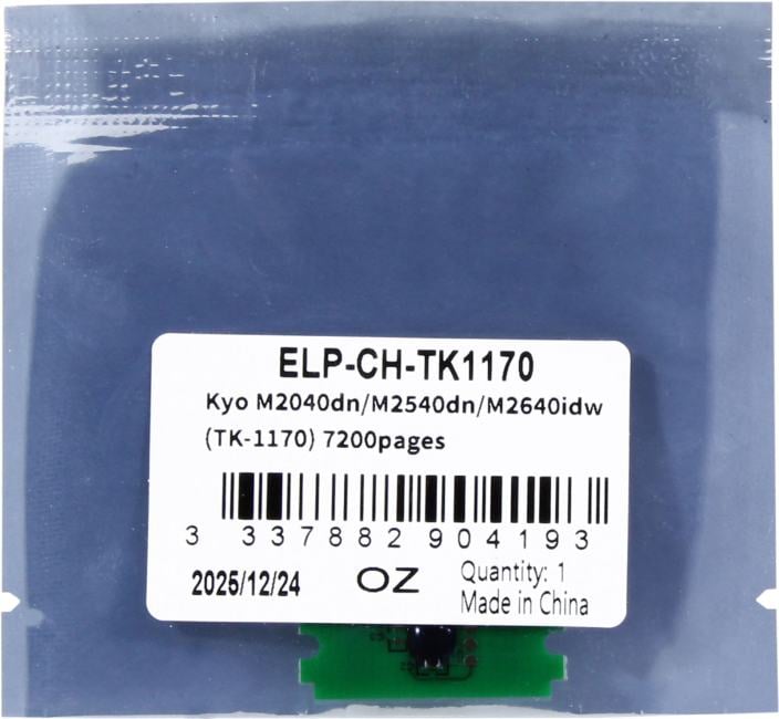<ELP-CH-TK1170> Чип для Kyocera Ecosys  M2040dn/M2540dn/M2640idw(TK-1170)  7.2K