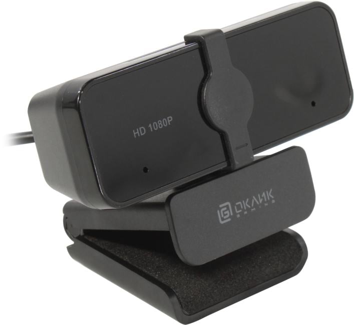 OKLICK <OK-C21FH Black> Web-Camera (USB2.0, 1920x1080,  микрофон)  <1455507>