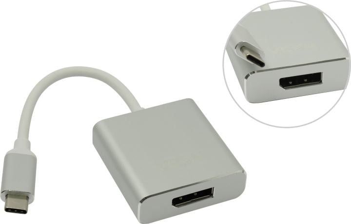 VCOM <CU422M-0.15м> USB-CM to  DisplayPort(F)  Adapter