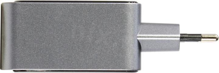 Сетевое зарядное устройство UGREEN X553 (35042) Nexode S 65W USB-A+2*USB-C GaN Tech Fast Charger EU. Цвет: серый