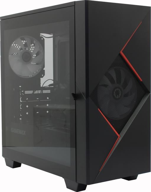 Корпус GameMax Cyclops BR, Midi Tower, ATX, без БП