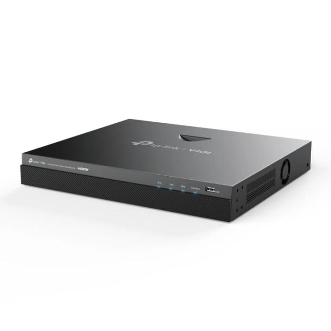 Видеорегистратор IP TP-Link VIGI NVR2016H-16P, 16-канальный c PoE+. 16 портов PoE+ с бюджетом 140 Вт; видеовыход 4K HDMI; 2 SATA; декодирование: до 10 кн @ 3 Мп или 16 кн @ 1080p.