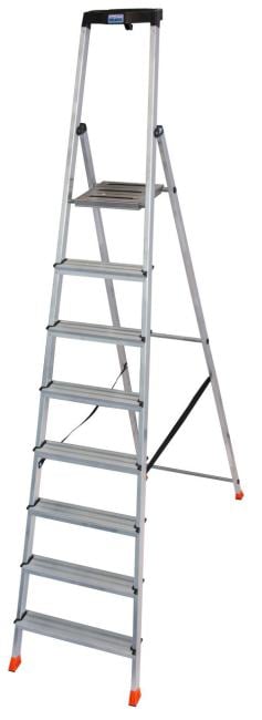 Krause Safety <128980> Стремянка (алюминий 8 ступеней)
