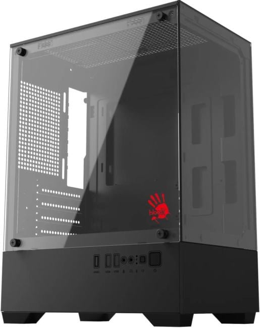 Minitower Bloody <CC-125-BK>  MicroATX без БП