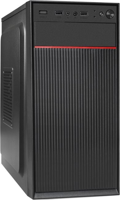 EX299201RUS Minitower ExeGate BAA-113-UNS500 (mATX,БП UNS500 с  вент.  12см,2*USB,аудио,черный)