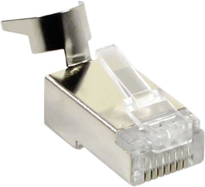 Cabeus <8P8C-SH-C7(1.5)-TWP 1шт>  RJ-45  Коннектор  экранированный кат.6a/7/7a