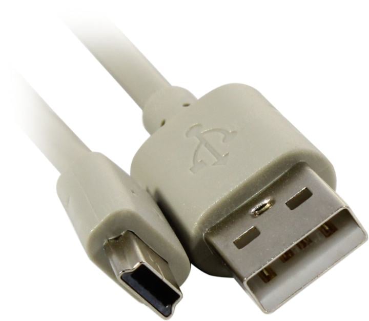 Buro <USB-A(m)/miniUSB-B(m)-1.8m> Кабель USB AM-->mini-B  1.8м  <485553>