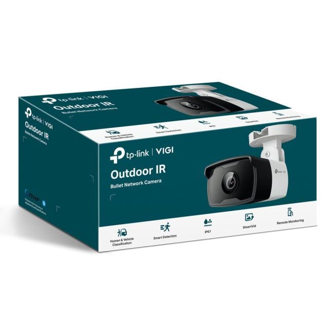 TP-LINK VIGI C340I(4mm) Уличная цилиндрическая IP-камера 4 Мп