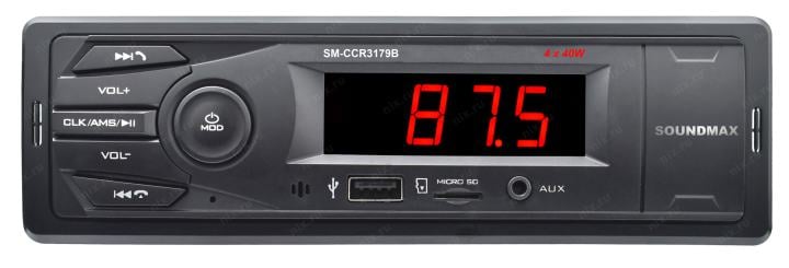 SOUNDMAX SM-CCR3179B(черный)