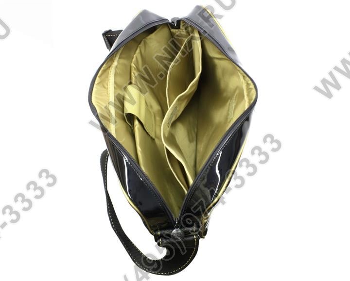 Сумка Continent CC065 Black Lacquer/Gold (полиэстер, 38x26x4 см)
