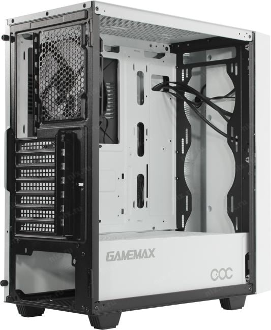 Корпус GameMax Brufen C3 White-Pink, Miditower, ATX, без БП