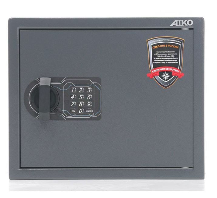 Сейф оружейный Aiko TT 28.EL  280x340x295мм  ключевой  трейзер (S11299113414)