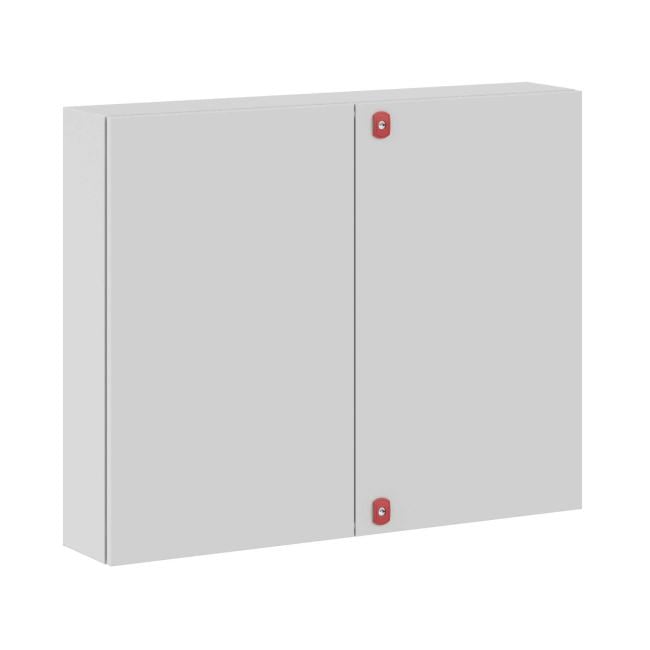 Шкаф навесной DKC R5ST0812 серия ST, двухдверный, 800 x 1000 x 200 мм, IP55, с монтажной  панелью, "RAM Block"