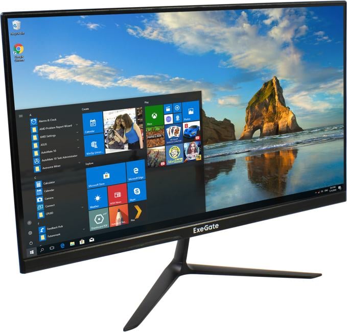 LCD ExeGate 23.8" EG2407C Combat {IPS 1920x1080 165Hz 1ms 16:9 300cd 1000:1 178/178 HDMI DisplayPort} [EX295589RUS]