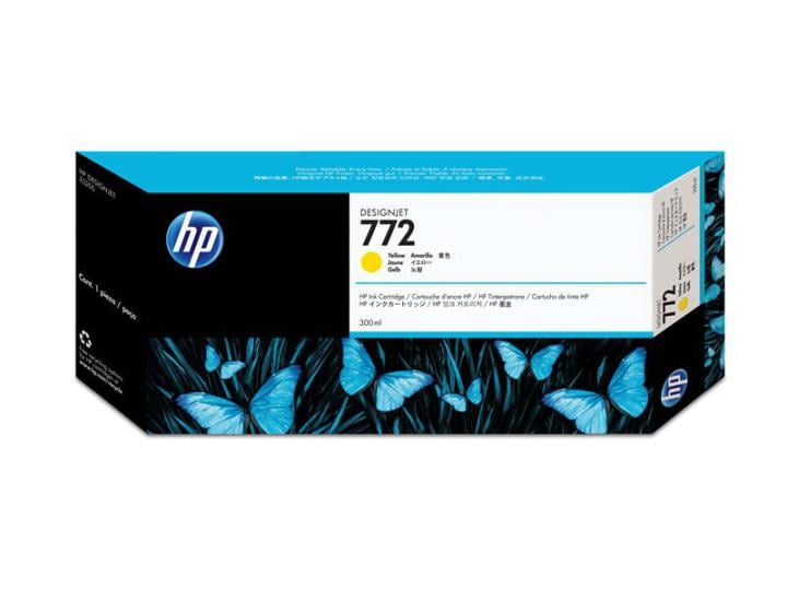 Картридж струйный HP (CN630A) DesignJet Z5200, №772, желтый, оригинальный, ресурс 300 стр.