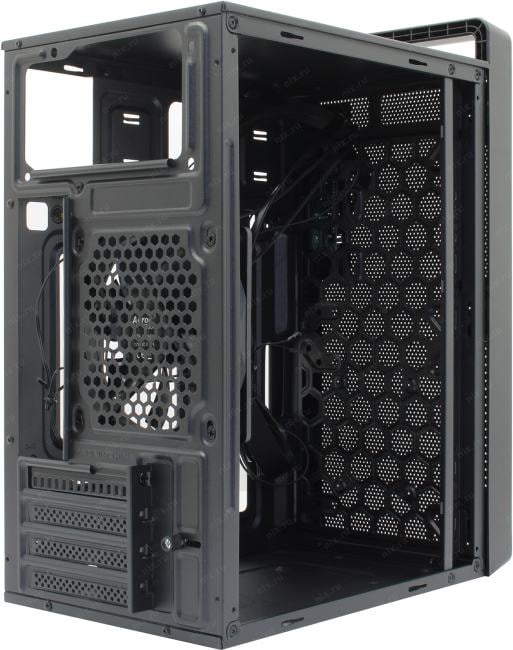 Корпус AeroCool CS-109-S-BK-v1 Mid Tower (mATX/ Mini-ITX, без БП, Сталь SPCC, HD Audio) (4711099472390)