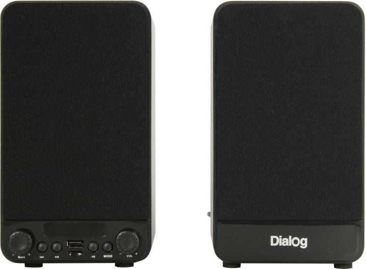 <115855> Акустическая система Dialog Jazz AJ-13 BROWN (30W, 2.0, 2*15W, Bluetooth, USB+microSD) коричневый [Jazz AJ-13 BROWN]