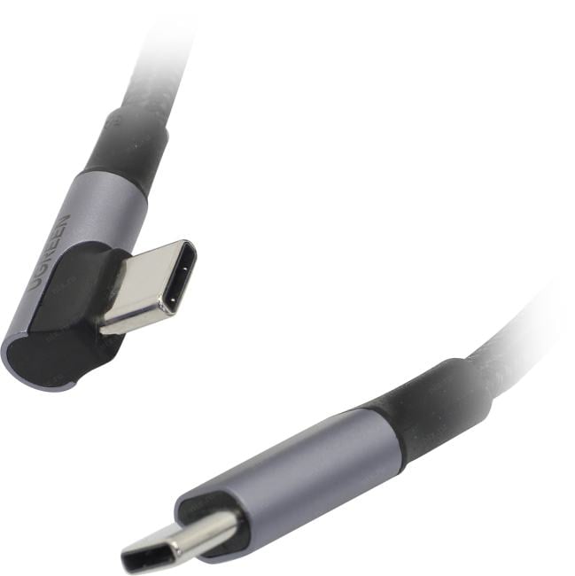 UGREEN US334 Black <70645> Кабель USB2.0  USB-C-->USB-C 2м Г-образный
