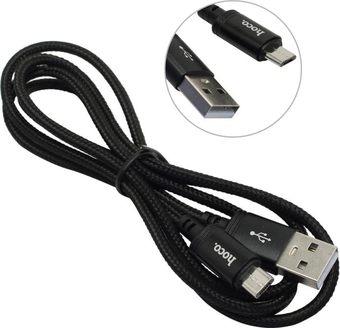 Hoco X89 Wind <784346> Кабель  USB AM-->micro-B 1м