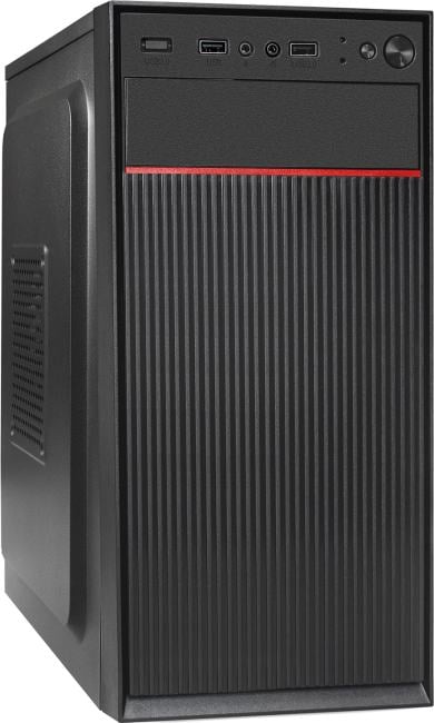 EX299199RUS Minitower ExeGate BAA-113-UNS400 (mATX,БП UNS400 с вент. 12см,2*USB,аудио,черный)