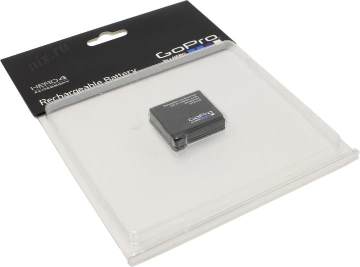 GoPro Rechargeable Battery <AHDBT-401> Аккумулятор (3.8V, 1160mAh, Li-Ion)  для HERO 4