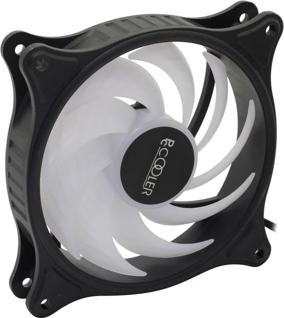 PCCooler <FX1203-BKRN1-GL> FX-120-3 (3пин, 120x120x25мм, 18дБ,1200 об/мин)