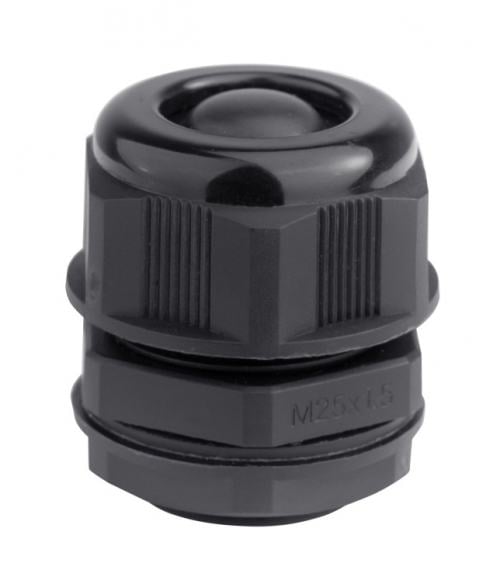Кабельный ввод DKC 53M3225 IP68, M32, с мембраной, черный, для кабеля d.18-25mm, "Express"