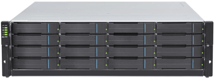 Платформа СХД Infortrend EonStor GS4025R02CBFD-8U32 (25x2.5, 2U, High IOPS, Dual Redundant Controllers incl: 4x4GB, 8x10Gb SFP+ ports, 4 FREE host board slots, 4x12Gb SAS ext ports, 2x (SuperCap+Flash/PSU 530W+FAN), Rackmount Kit)