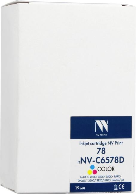 Картридж NV-Print NV-C6578D (№78) Color для  HP DesignJet 920/930/940/950/960/9709/1180/6122