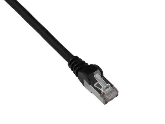 Кабель патч-корд F/UTP 6 кат. 10м. Lanmaster  LAN-PC45/S6-10-BK LSZH, черный