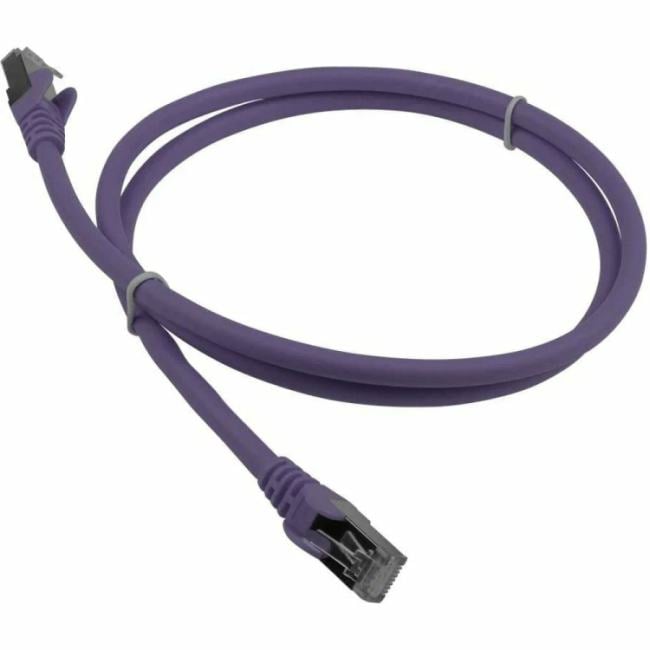 Кабель патч-корд F/UTP 6A кат.  7м  Lanmaster  LAN-PC45/S6A-7.0-VI фиолетовый