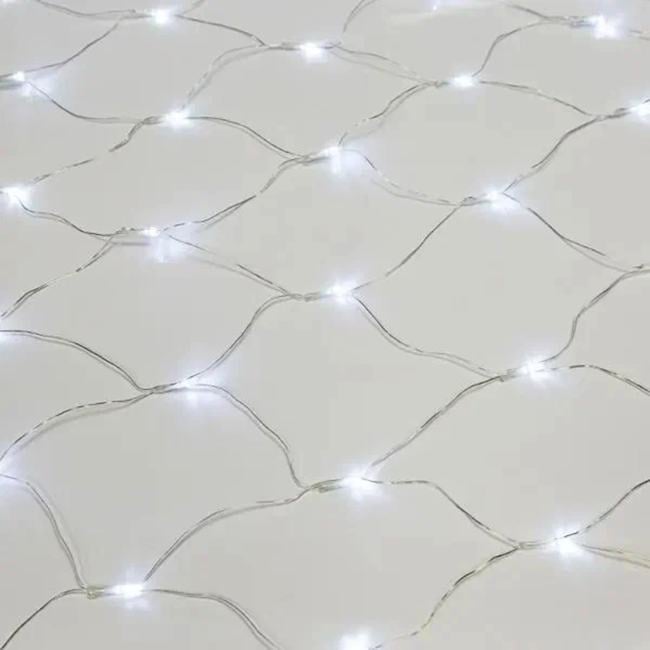 215-105 Гирлянда Сеть 1,5х1,5м, ,  96 LED белый