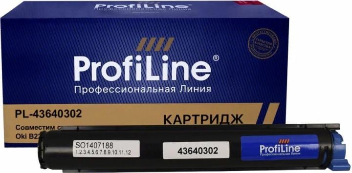 ProfiLine PL-43640302 Картридж PL-43640302 для принтеров Oki B2200/B2400 2000 копий ProfiLine