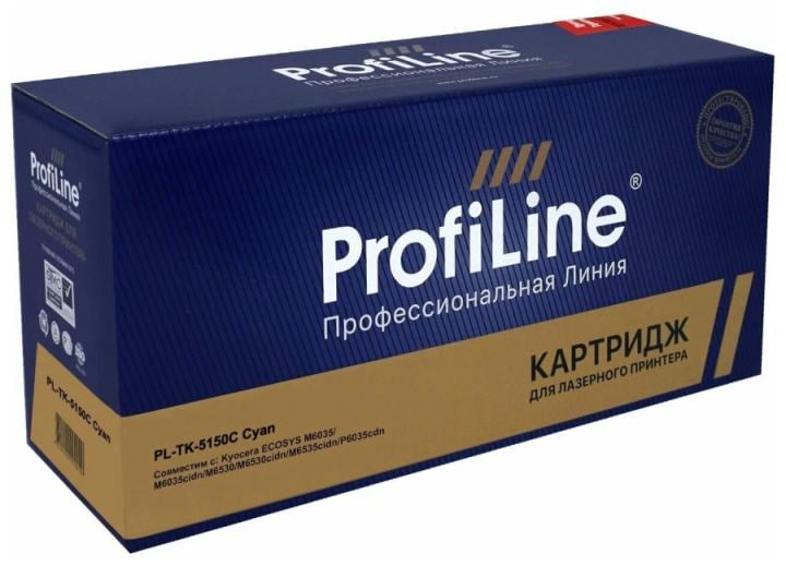 Картридж лазерный ProfiLine PL-TK-5150C для принтеров Kyocera Mita ECOSYS M6035cidn/M6535cidn/P6035cdn голубой 10000 копий