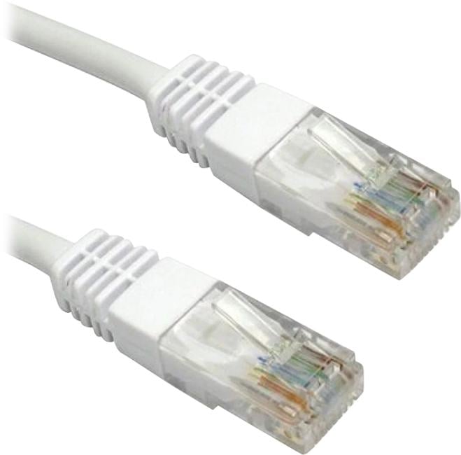 Кабель патч-корд U/UTP 6 кат. 1,5м Lanmaster LAN-PC45/U6-1.5-WH RJ45 - RJ45, 4 пары,  белый,  LSZH