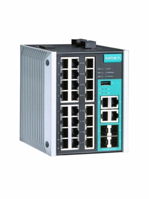 MOXA Коммутатор EDS-528E-4GTXSFP-LV