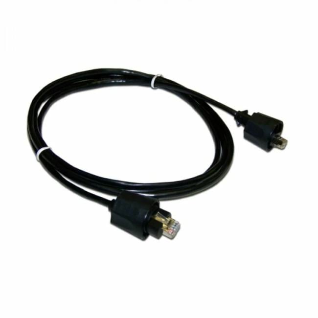 Кабель патч-корд F/UTP 5e кат. 1м. Lanmaster LAN-S45-45-1.0-WP индустриальный RJ45 - RJ45, 4 пары, черный
